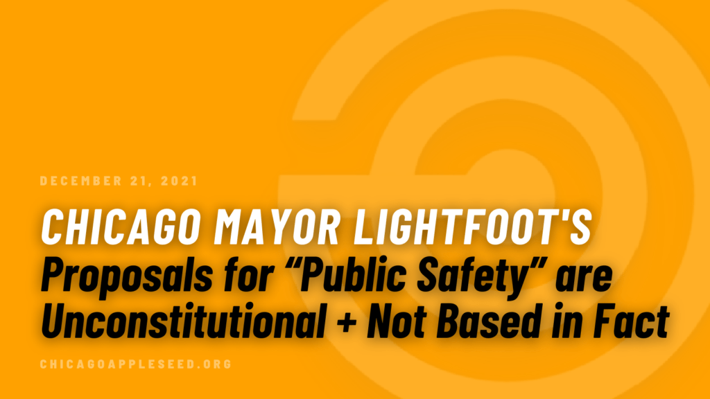 Civil Liberties & Police Accountability - Chicago Appleseed Center for Fair  Courts